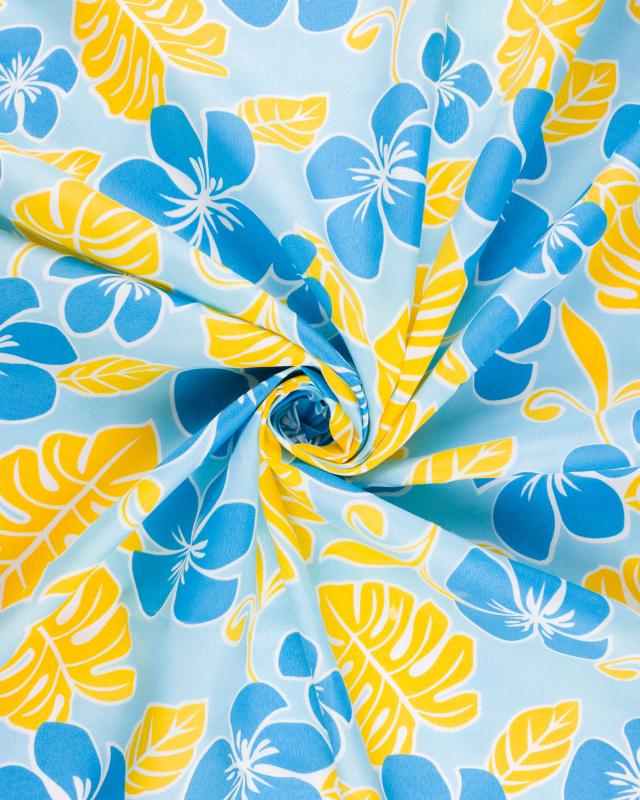 Polynesian Fabric MOEMOEA Blue - Tissushop